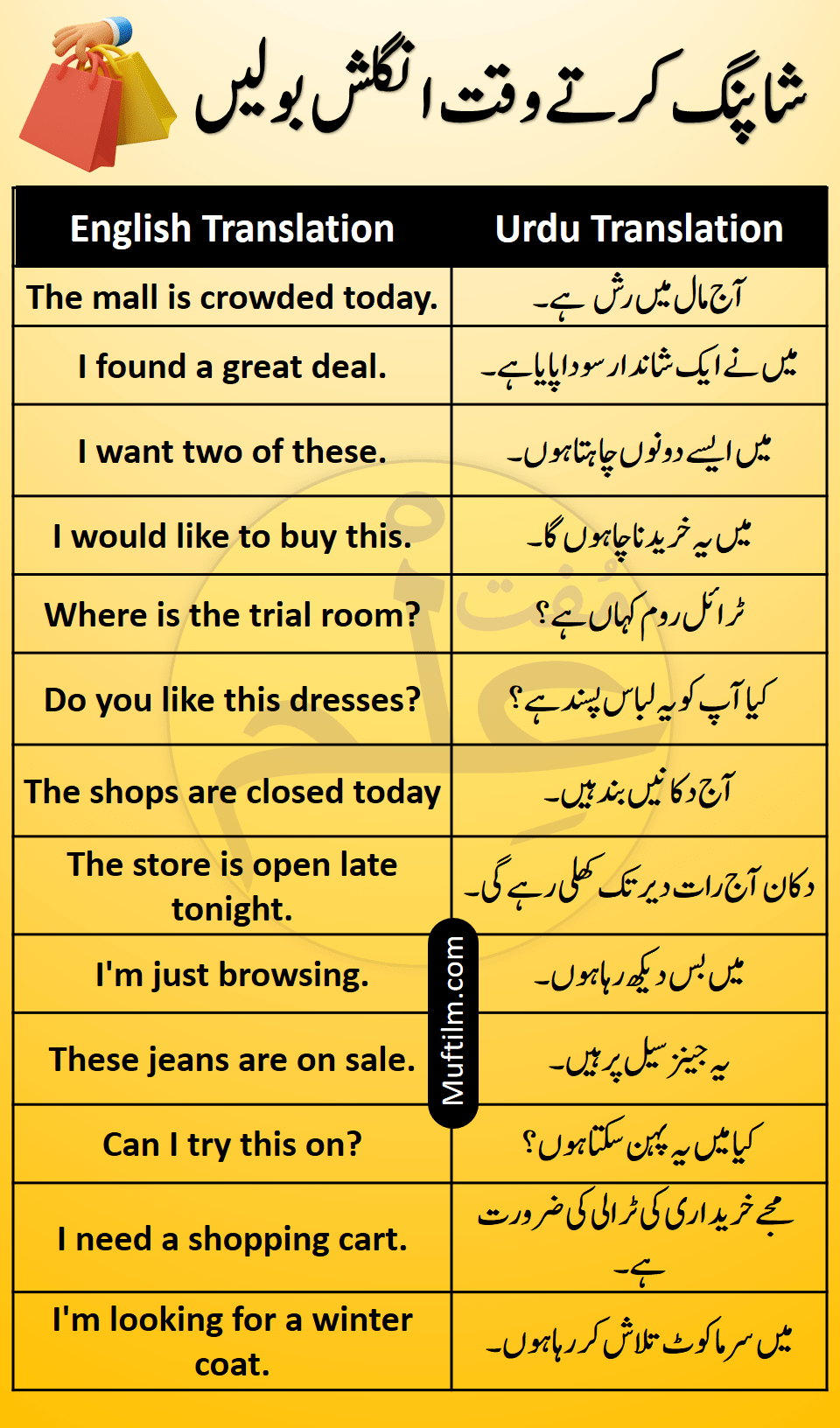 shopping essay in urdu